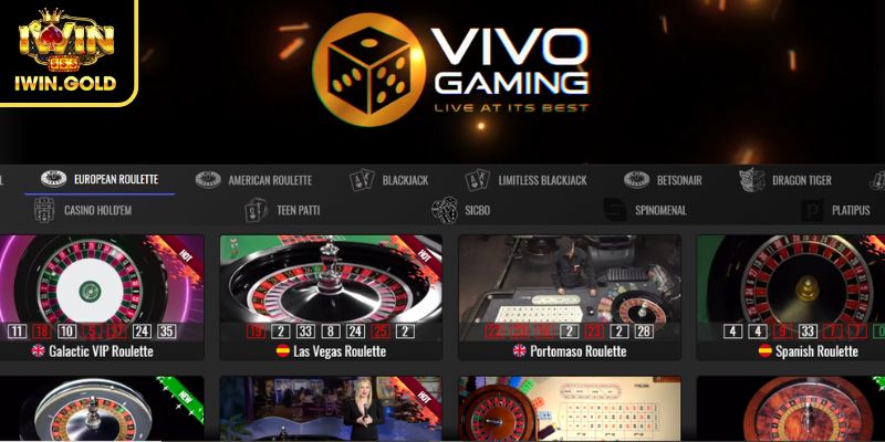 Tổng quan về Casino Vivogaming IWin
