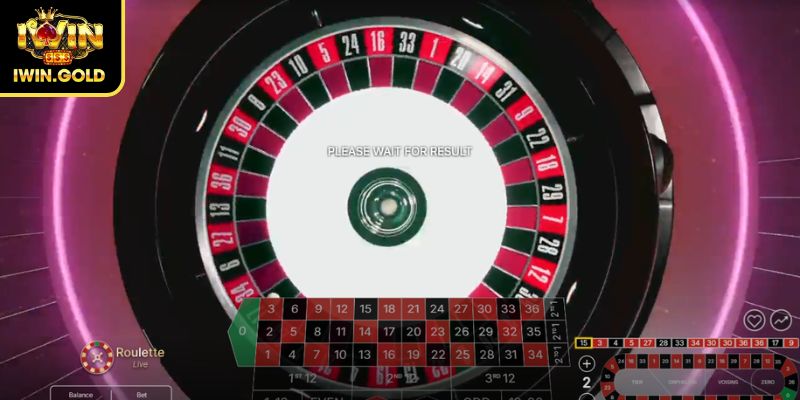Trải nghiệm Roulette tại sảnh DG IWIN